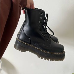 Dr. Marten Jadon Polished Smooth Boots